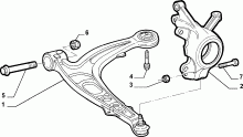 44301/00 ПЕРЕДНЯЯ ПОДВЕСКА 