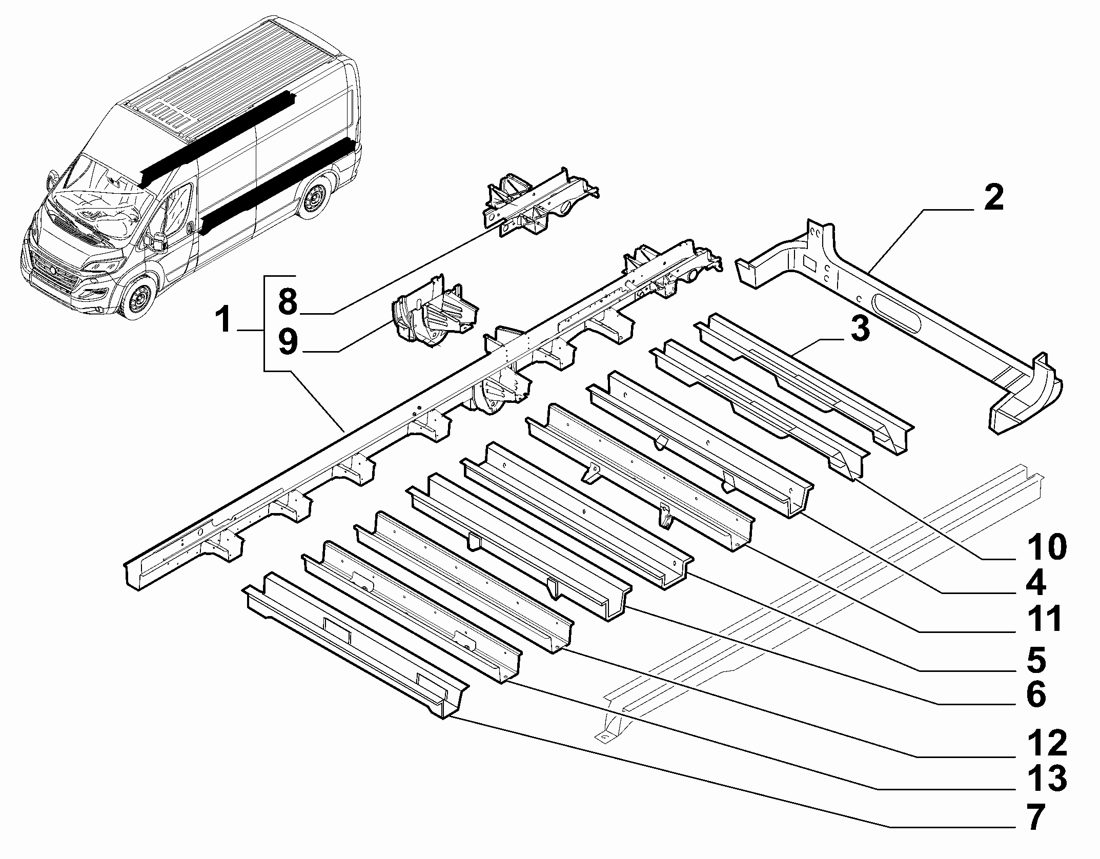 70006-040 SIDE MEMBER