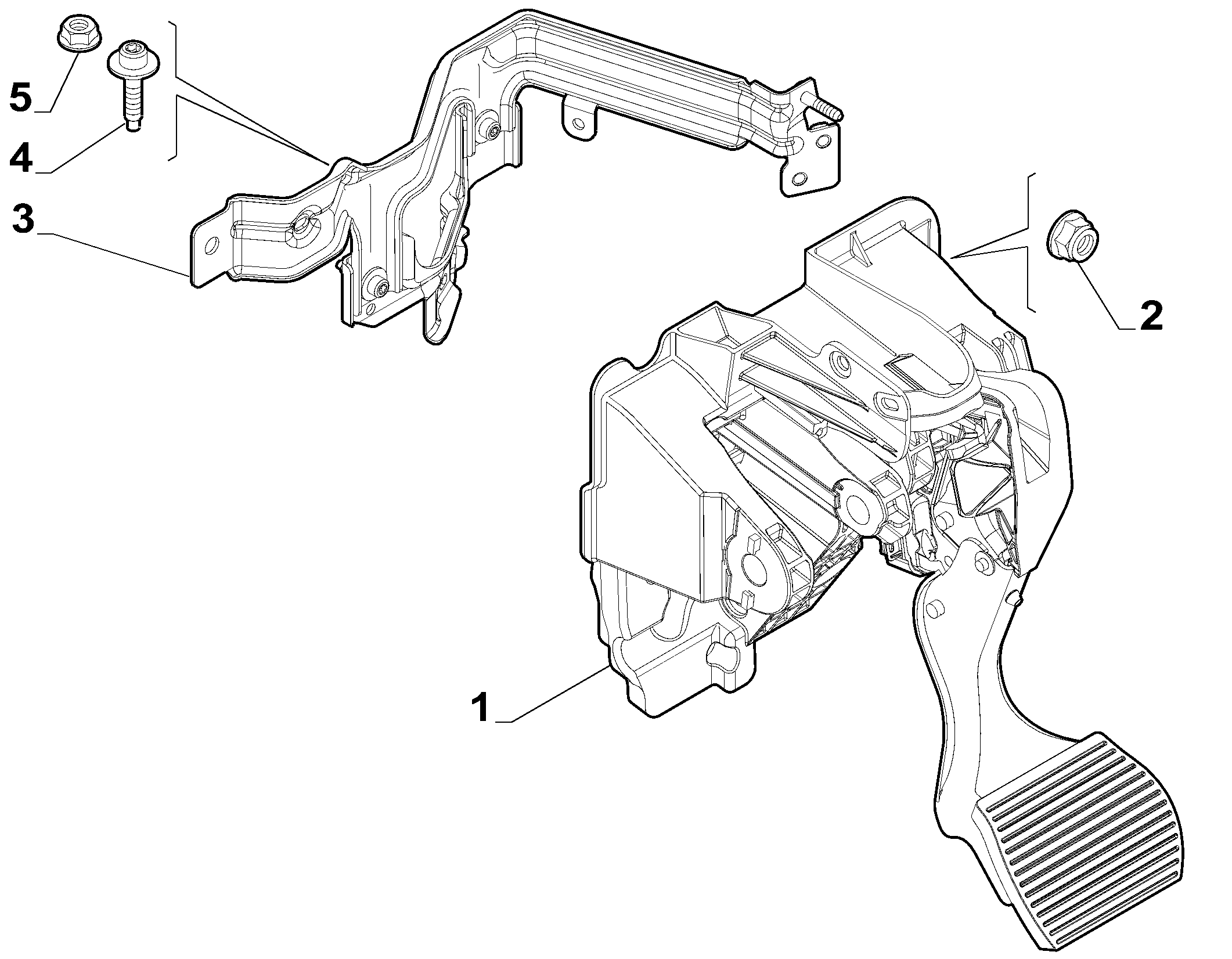 33101-010 RUDDER BAR