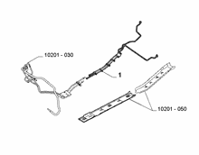 10201-020 UNDERSIDE FUEL PIPES
