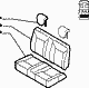 70615/03 REAR SEAT LINING