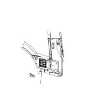 70717-040 TRUNK AIR OUTLET