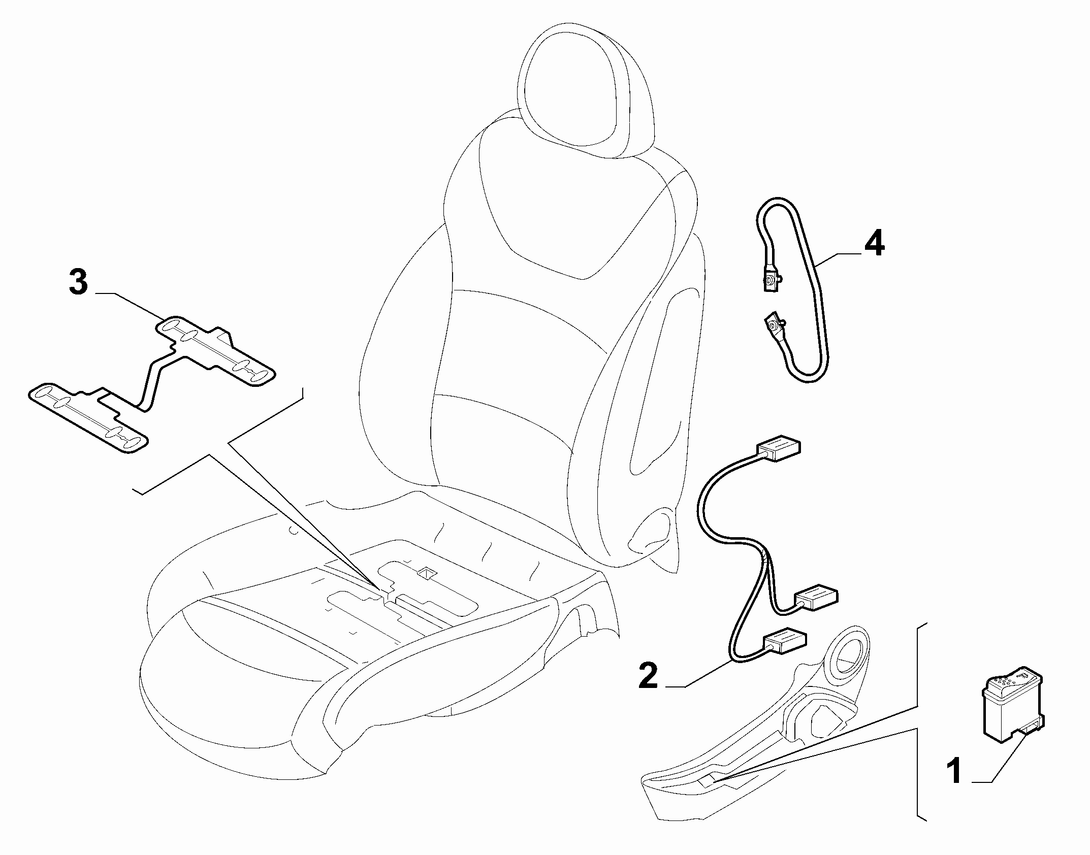 70601-040 ELECTRIC FRONT SEAT DEVICES