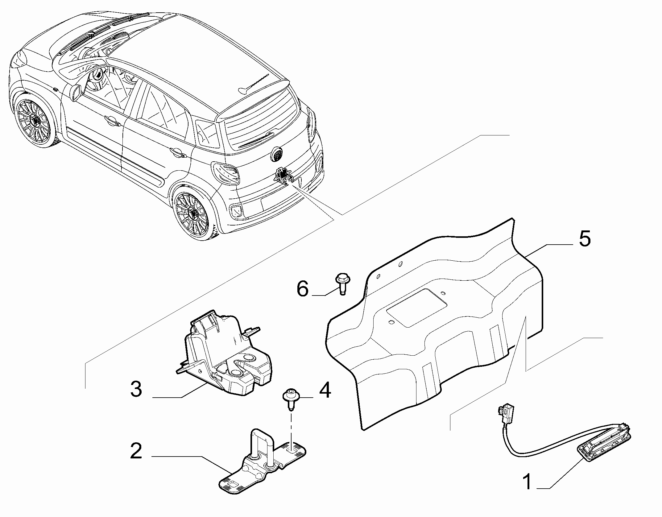 70148-020 BONNET LOCK