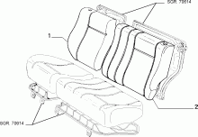 70615/03 REAR SEAT LINING