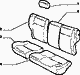 70615/01 REAR SEAT LINING
