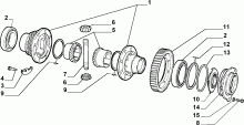 21220/00 ЗУБЧ. ПЕРЕДАЧИ ДИФФЕРЕНЦИАЛА