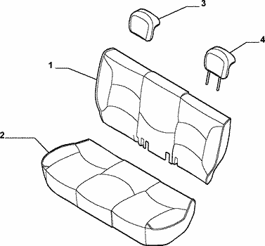 70615/01 REAR SEAT LINING