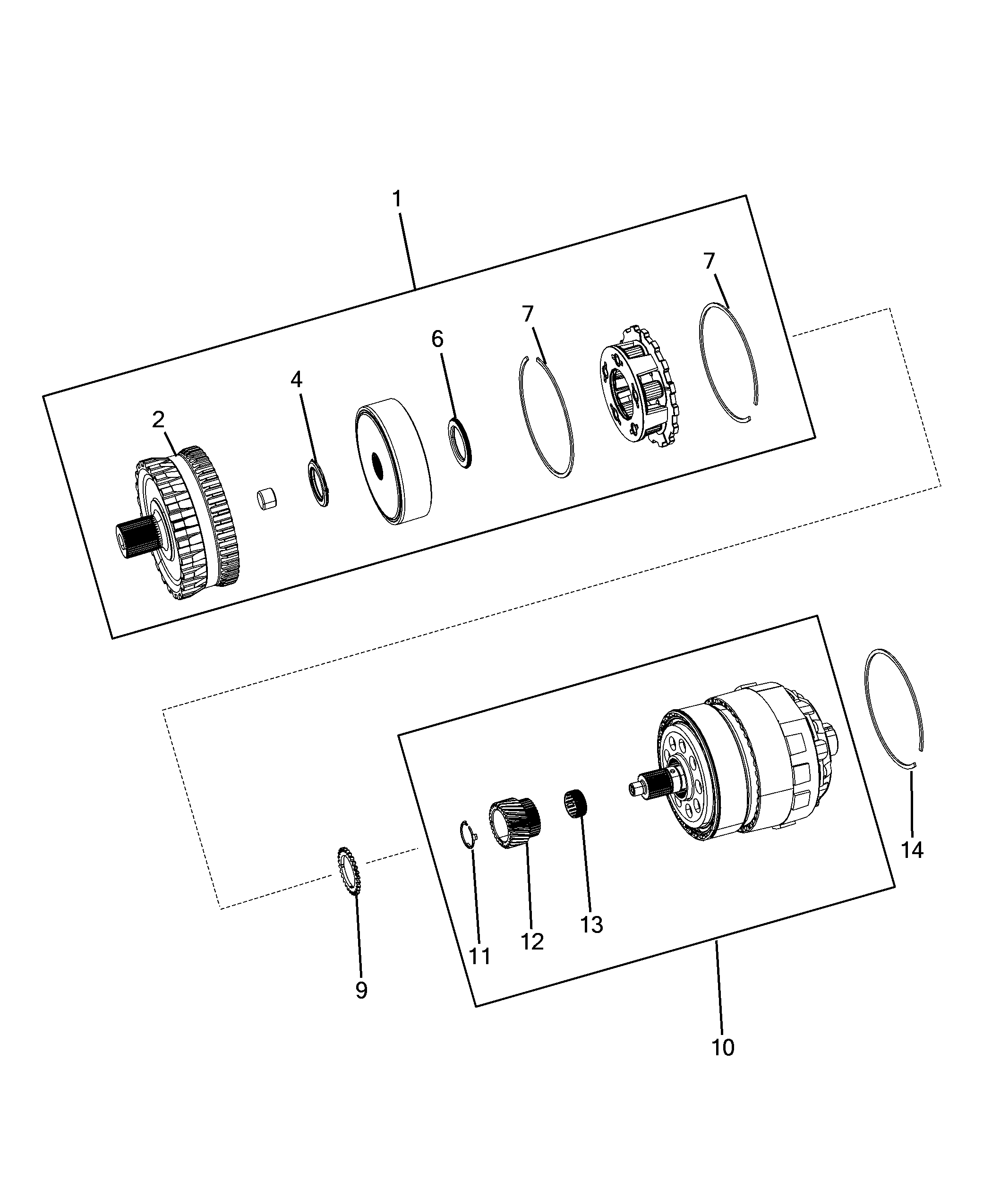 21201-020 AUTOMATIC TRANSMISSION PARTS