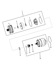 21201-020 AUTOMATIC TRANSMISSION PARTS