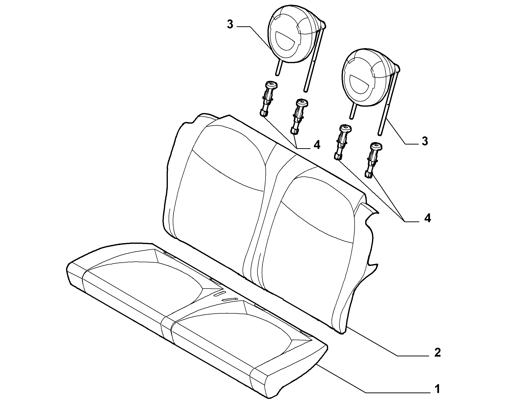 70615-010 REAR SEAT LINING 