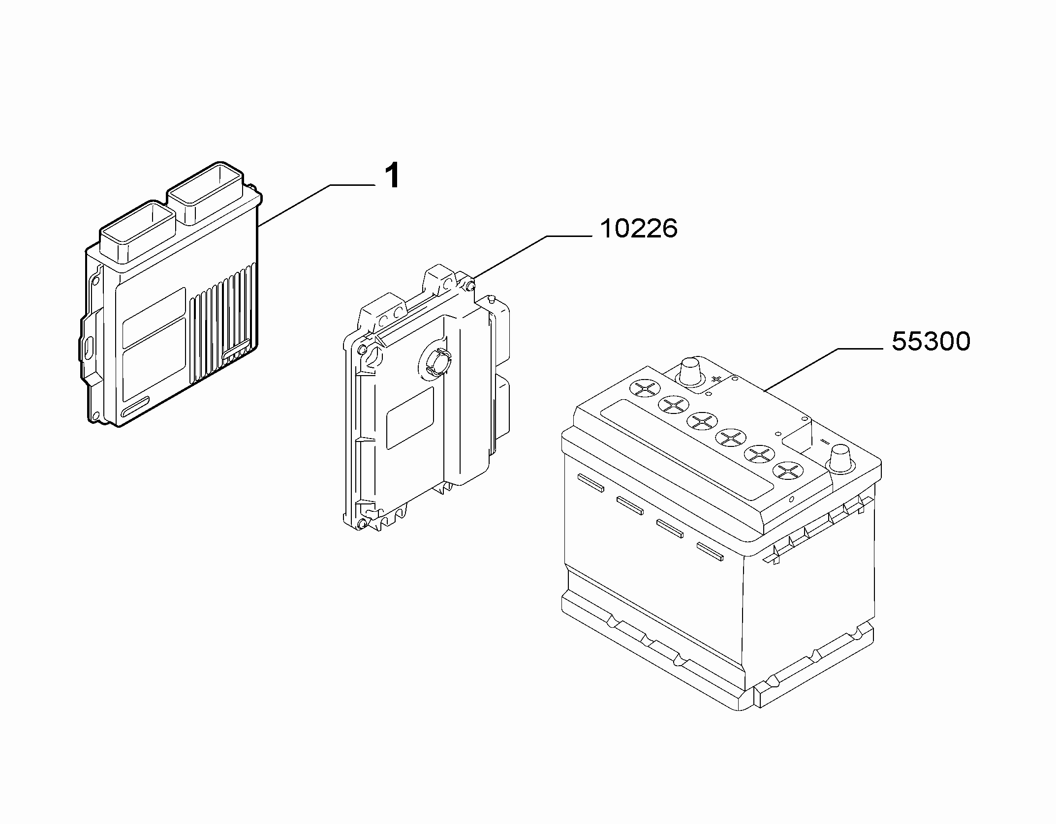 55502-050 GAS ECU