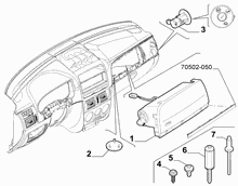 55508-020 PASSENGER AIRBAG
