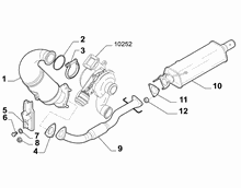 10258-010 FRONT PIPING