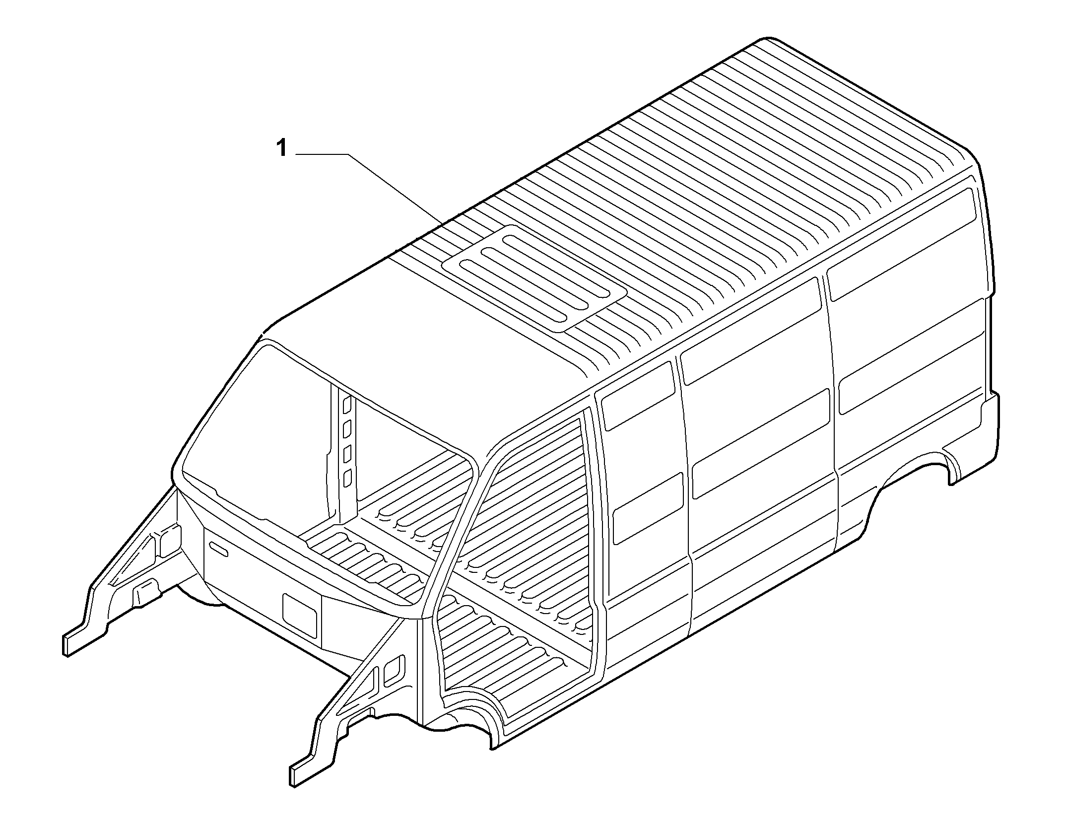 70001/00 СВАРНОЙ КУЗОВ