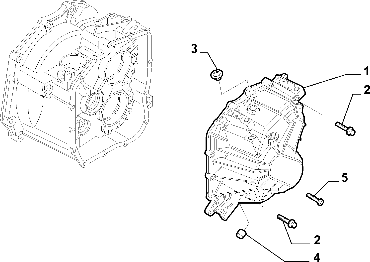 21207-020 GEAR BOX COVERS