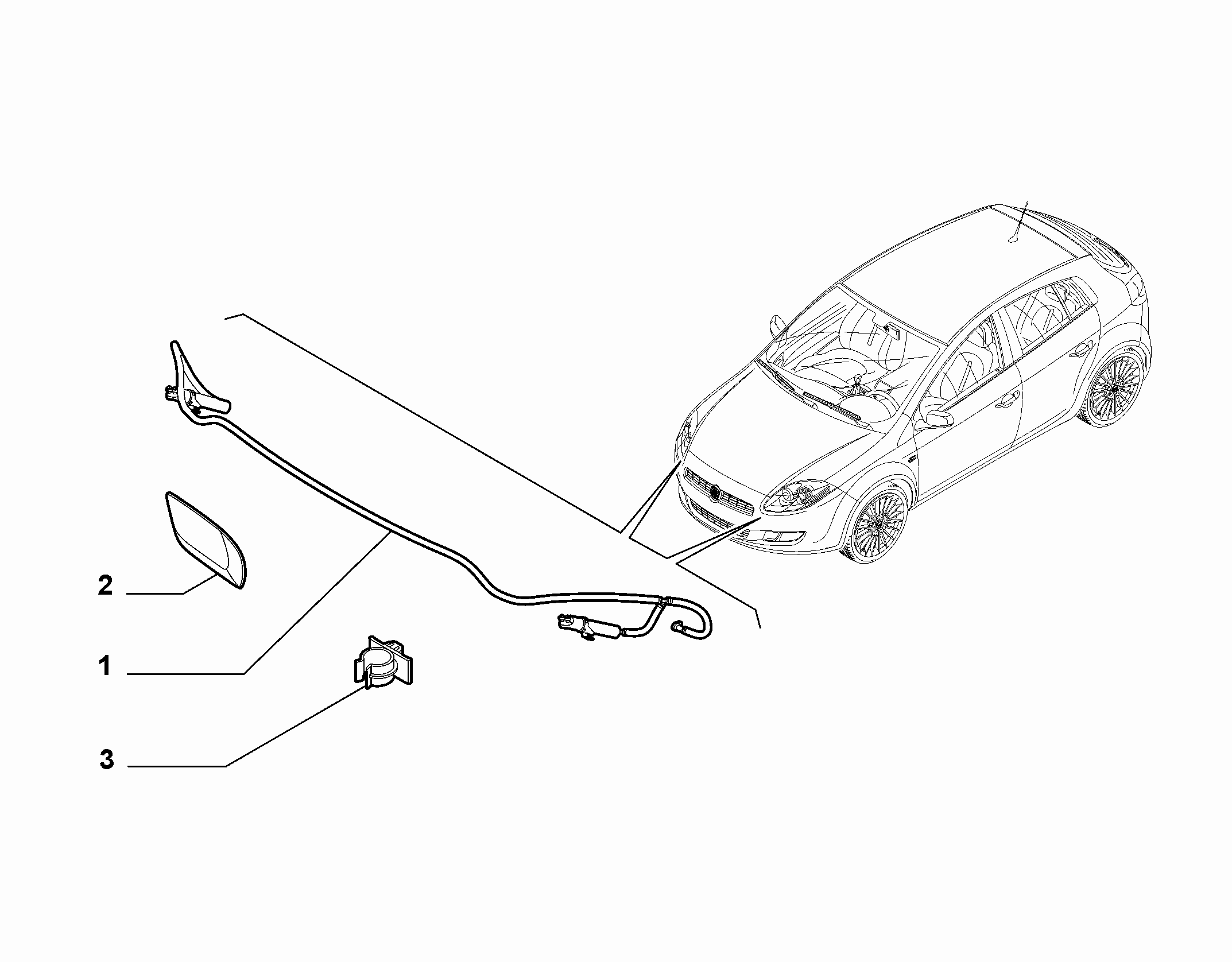 55514-050 WIPER BLADE PROTECTOR TUBING