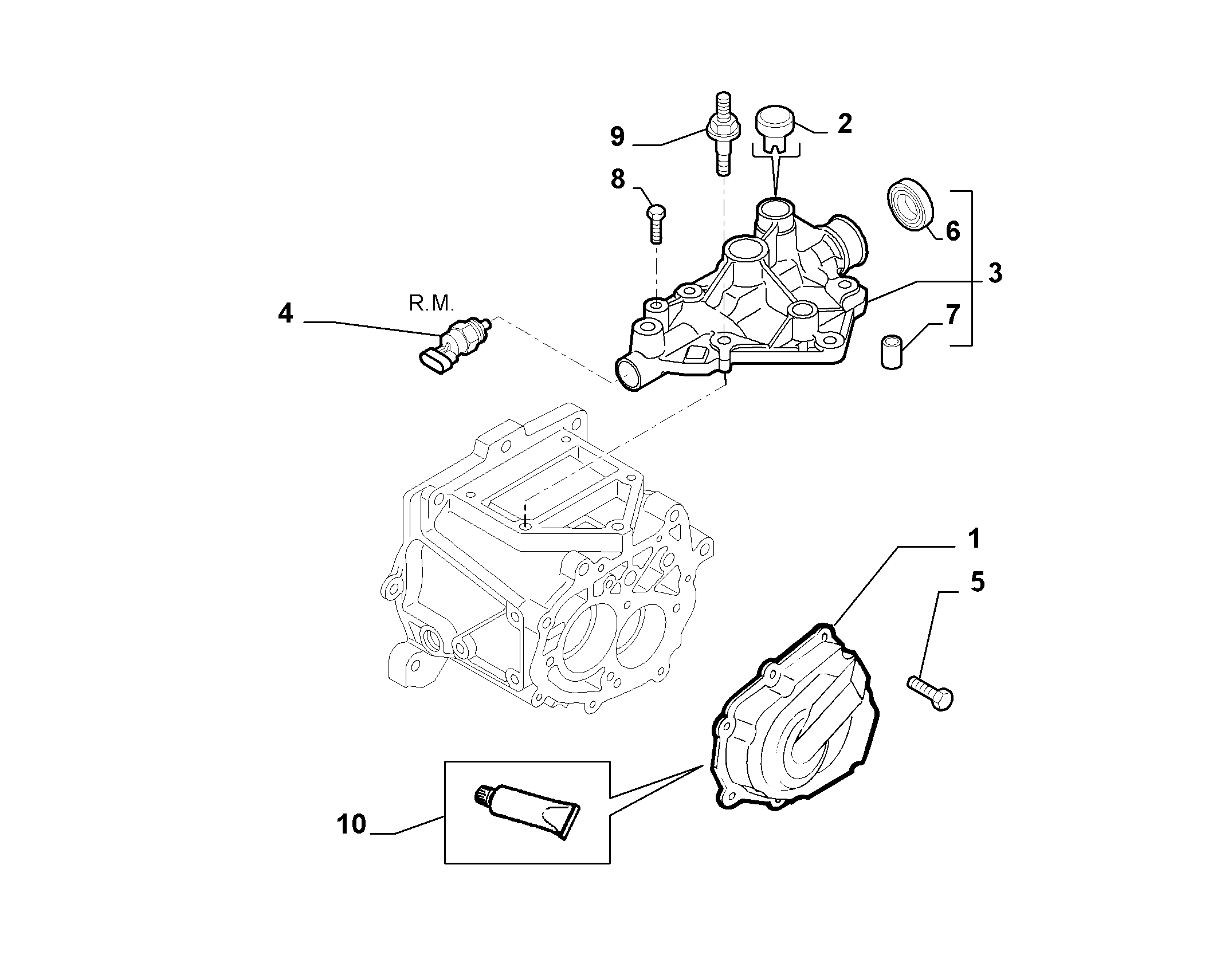 21207-020 GEAR BOX COVERS