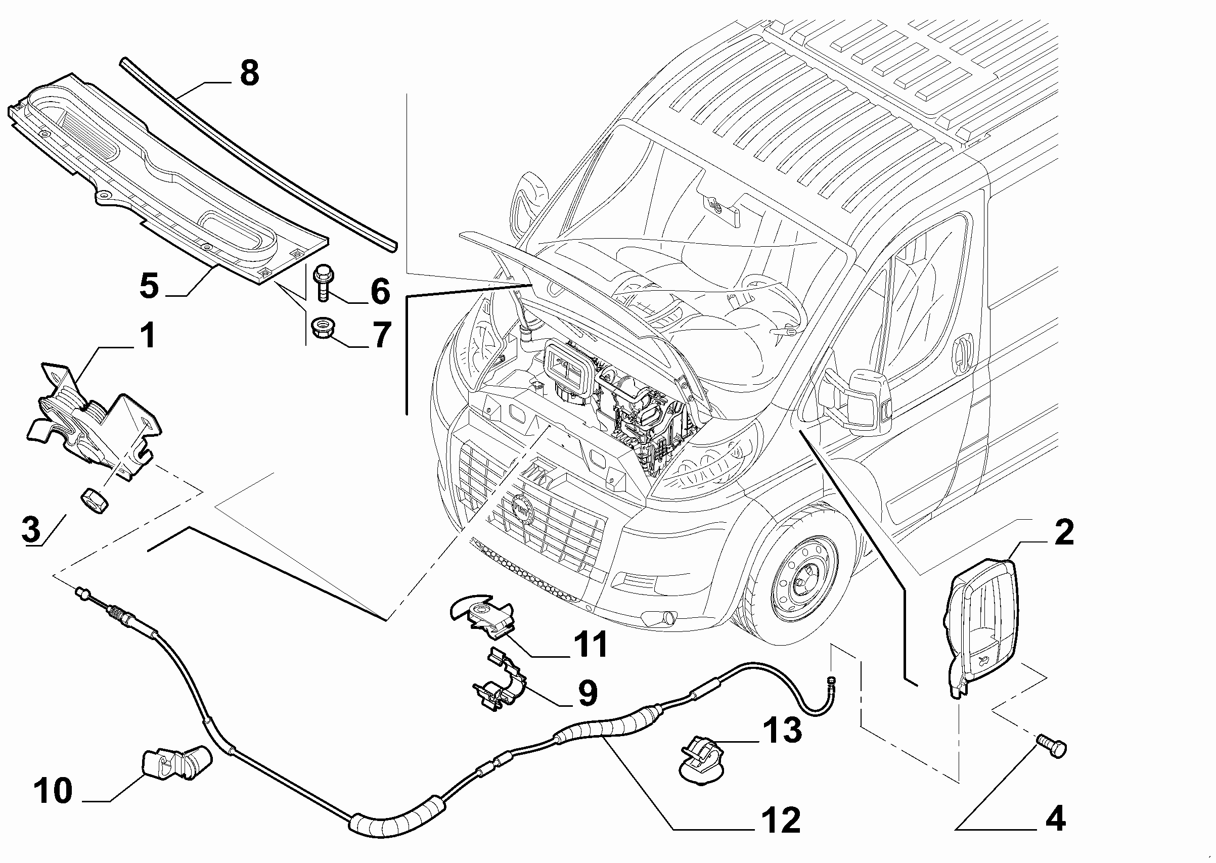70101-020 TRUNK SPACE COVER ACCESSORY