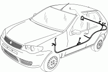 55525/00 ПУЧОК ПРОВОДОВ (ЗАДНЯЯ ЧАСТЬ)