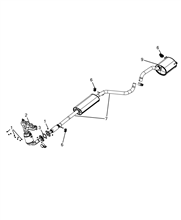 10258-029 EXHAUST PIPING