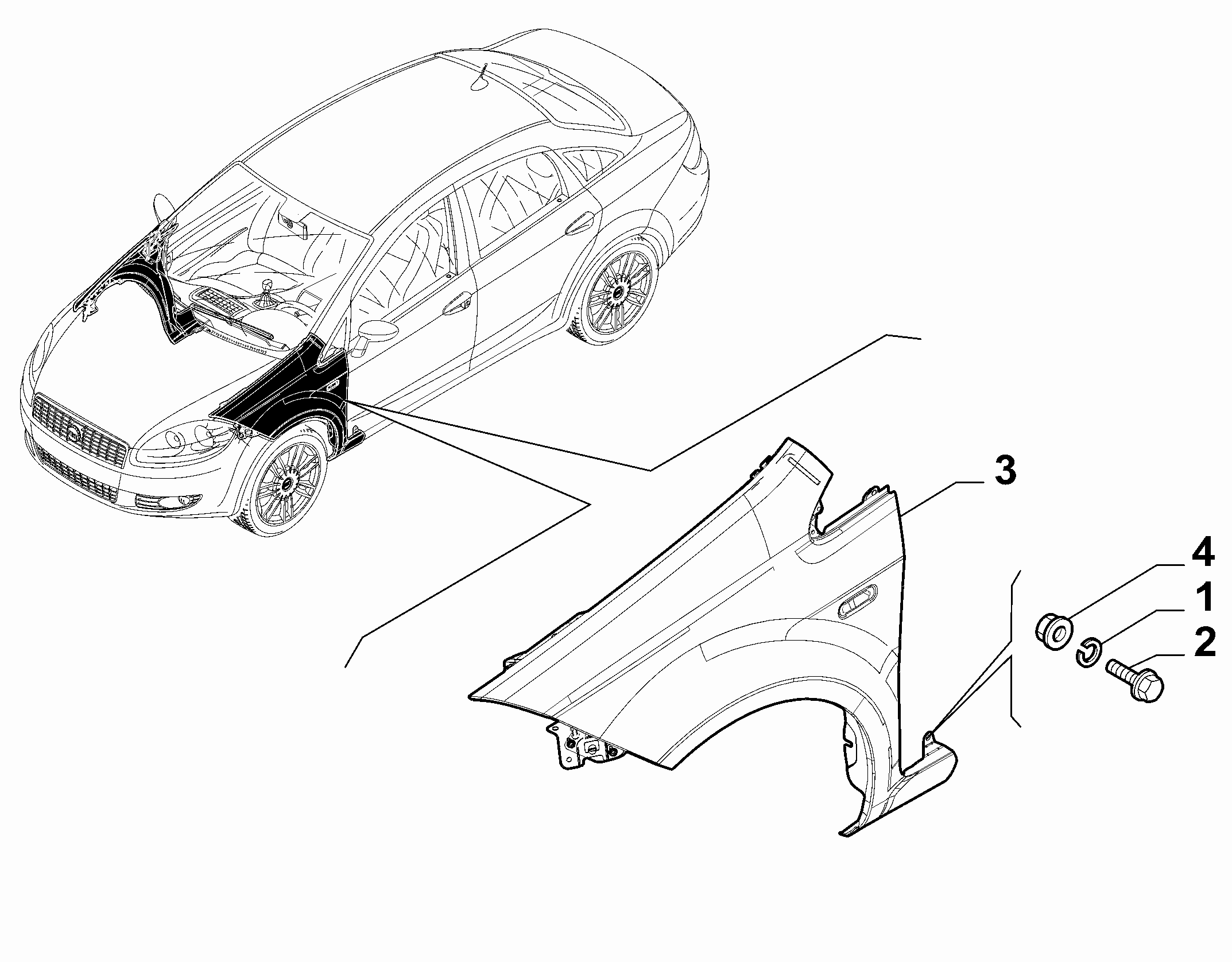 70018-010 FRONT MUDGUARD