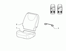 70615/03 REAR SEAT LINING