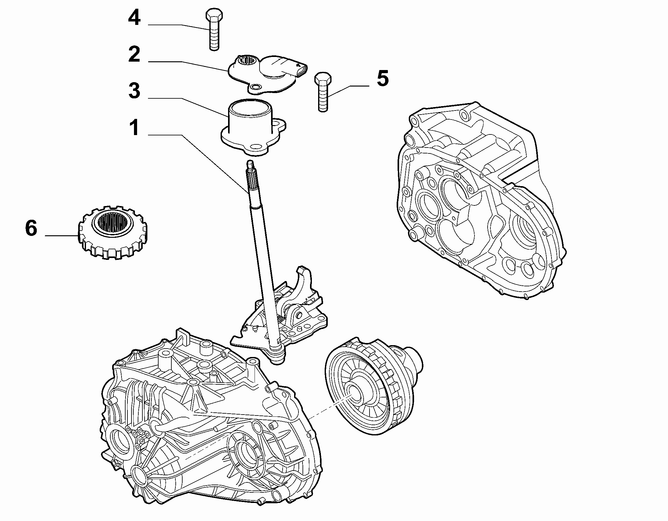 21207-025 ACTUATOR AND PARKING DETENT UNITS