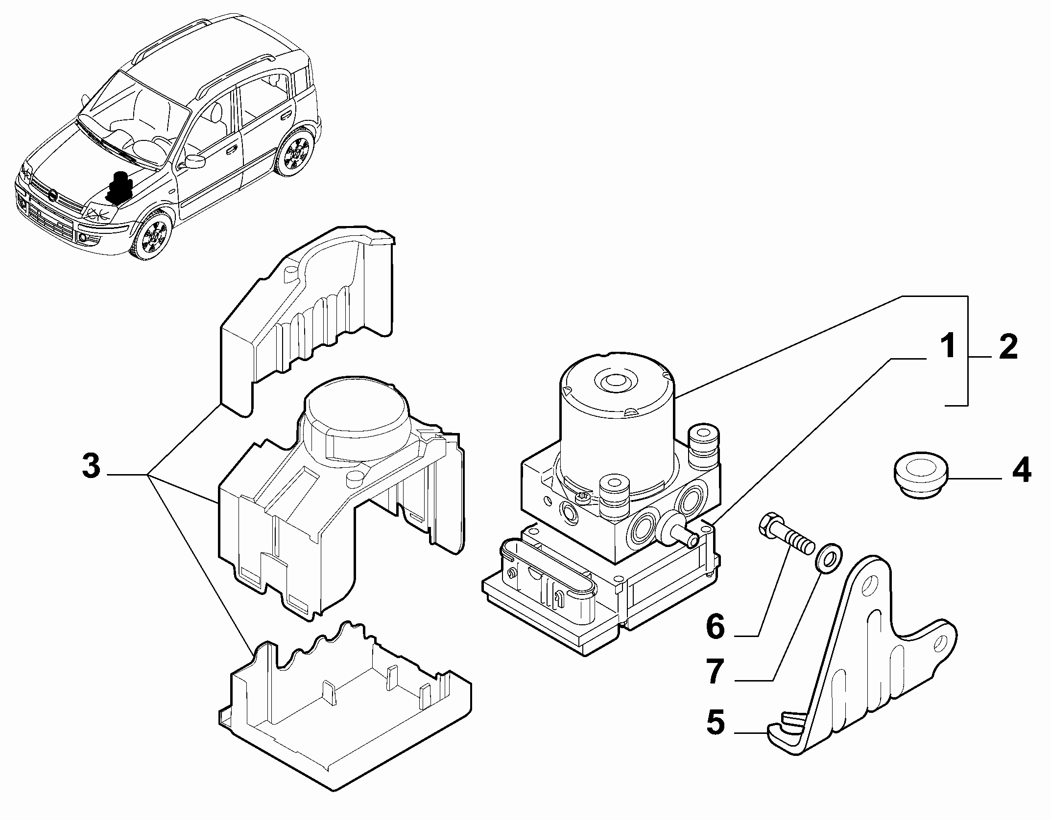 33102-030 MODULE CONTROL ABS