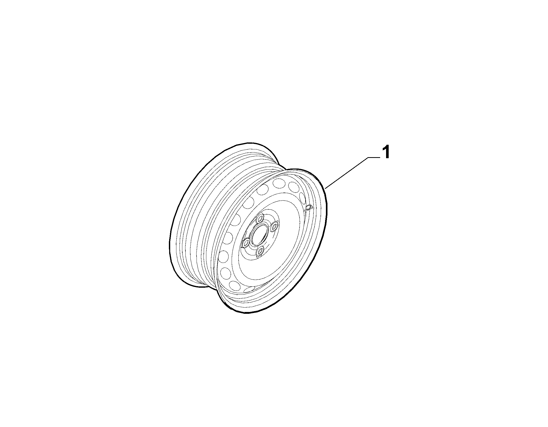 44316-030 SPARE WHEEL
