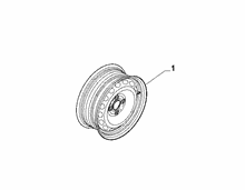 44316-030 SPARE WHEEL