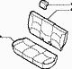 70615/02 REAR SEAT LINING