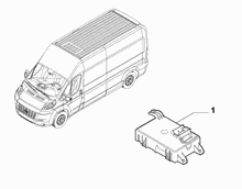 55502-040 REMOTE CONTROL  DOOR LOCK