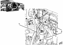 55527-020 DASHBOARD CABLE SET FASTENERS