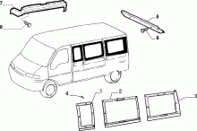 70524/04 ОТДЕЛКА САЛОНА (ВНУТРЕННИЕ ПАНЕЛИ)