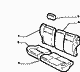 70615/04 REAR SEAT LINING