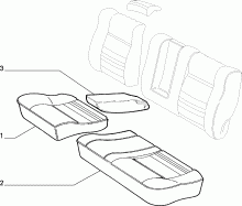70615/03 REAR SEAT LINING
