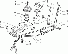 21221/01 НАРУЖНЫЕ ОРГАНЫ УПРАВЛЕНИЯ КПП