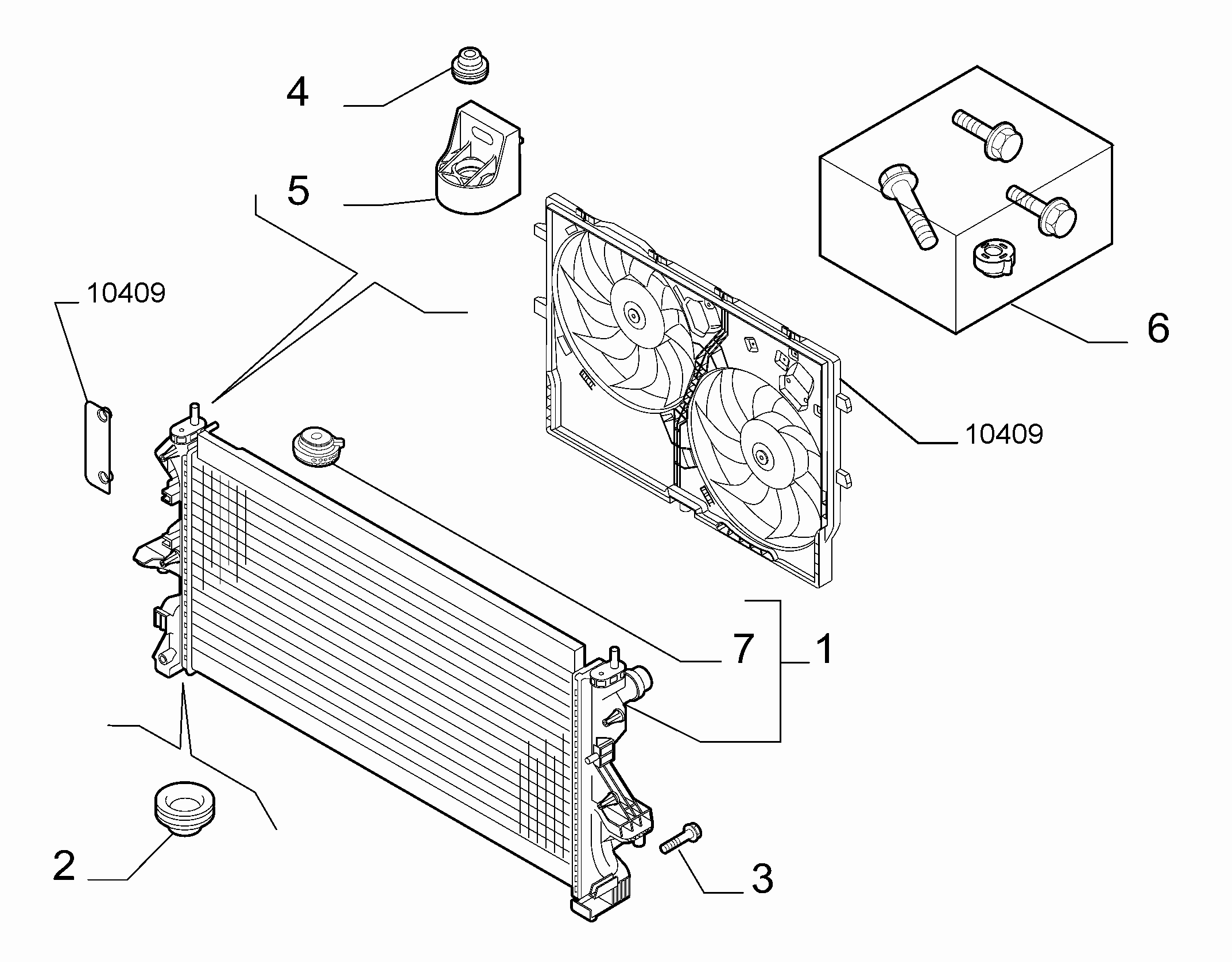 10401-010 RADIATOR