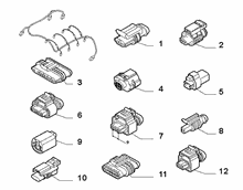 10226-060 ENGINE HARNESS CONNECTORS