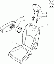 70615/02 REAR SEAT LINING