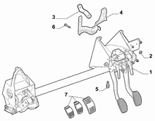 33101-010 RUDDER BAR