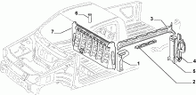 70003/10 КУЗОВ, РАМЫ (ЦЕНТРАЛЬНАЯ ЧАСТЬ)