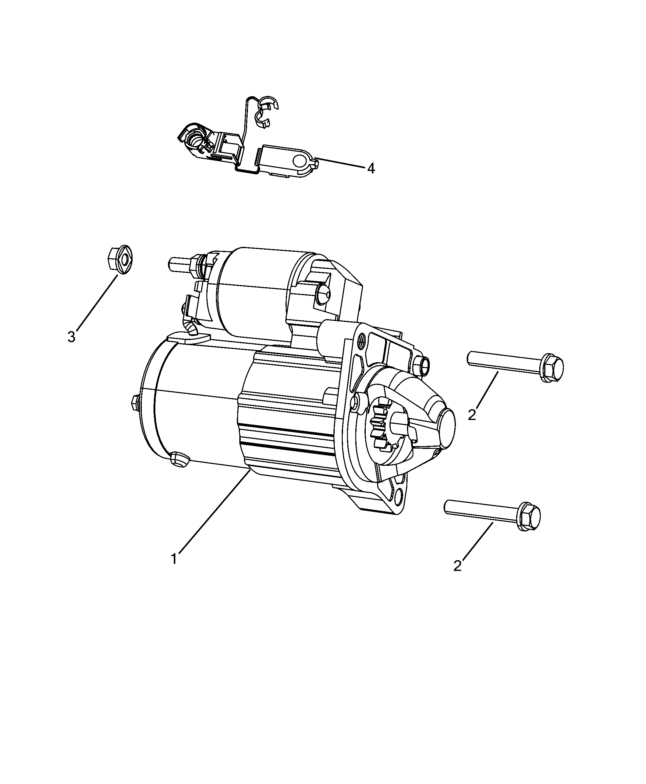 55201-010 STARTER MOTOR