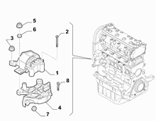 10002-010 ENGINE INLET SCREW ANCHOR AND TENSION ROD SUSPENSION