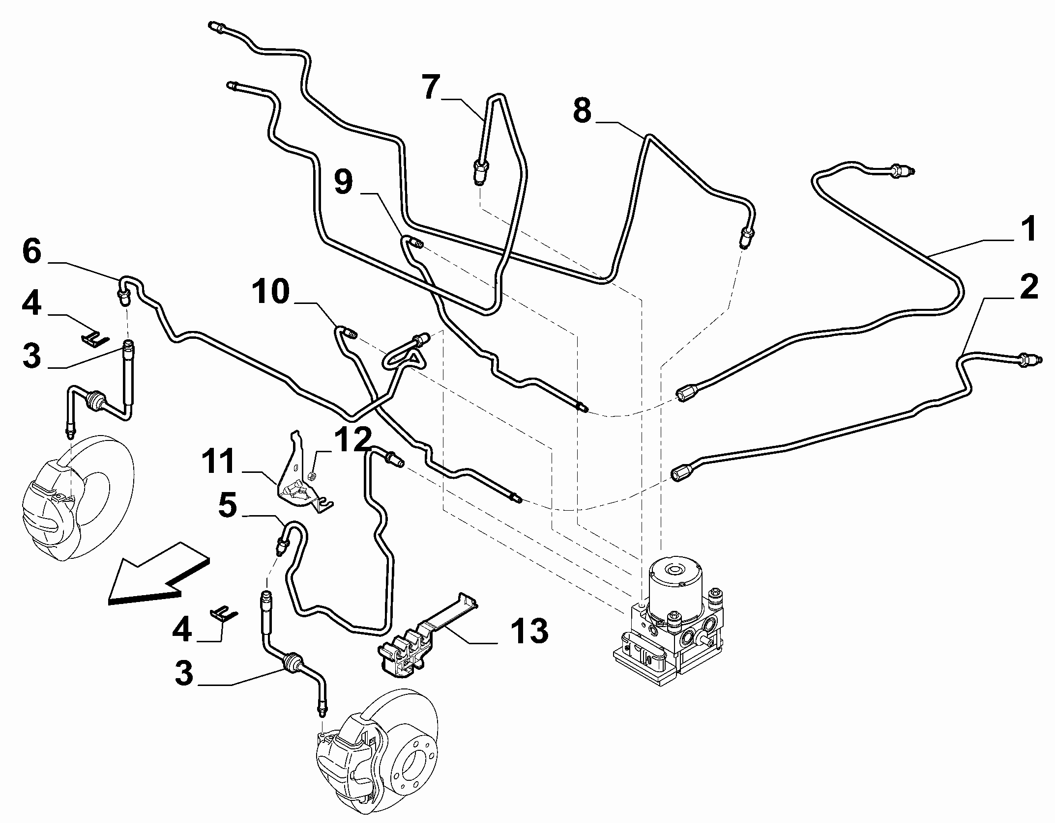 33102-040 FRONT PIPING