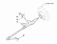 41201-020 POWER STEERING SHAFT