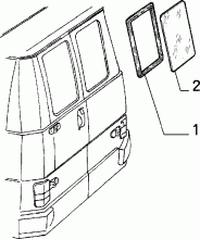 70148/00 ДВЕРЬ ЗАДКА