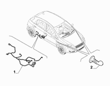 55526-020 REAR DOOR HARNESS