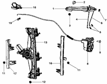 70129-015 FRONT SIDE DOOR PARTS